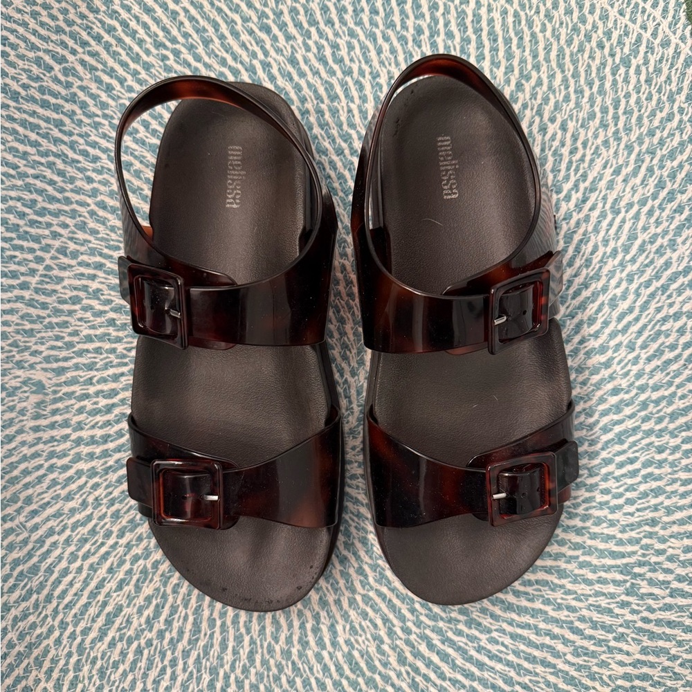 Melissa Tortoiseshell Platform Sandals - image 5